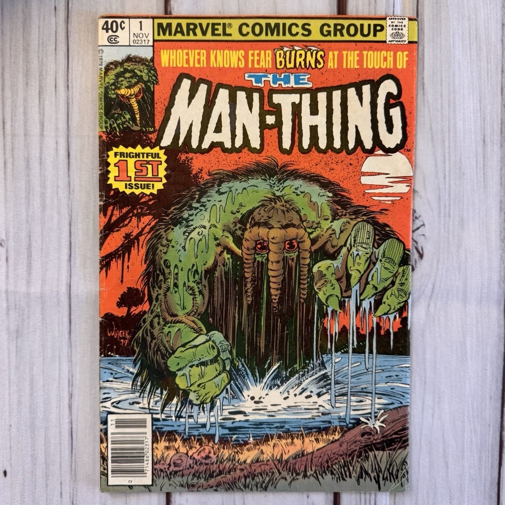 The‎ Man-Thing #1 Marvel Comics, Frightful 1st Issue!